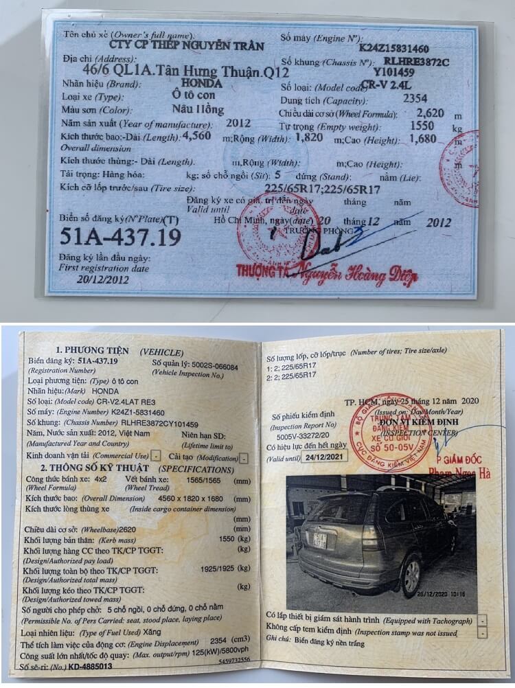 giay to van chuyen o to di nghe an